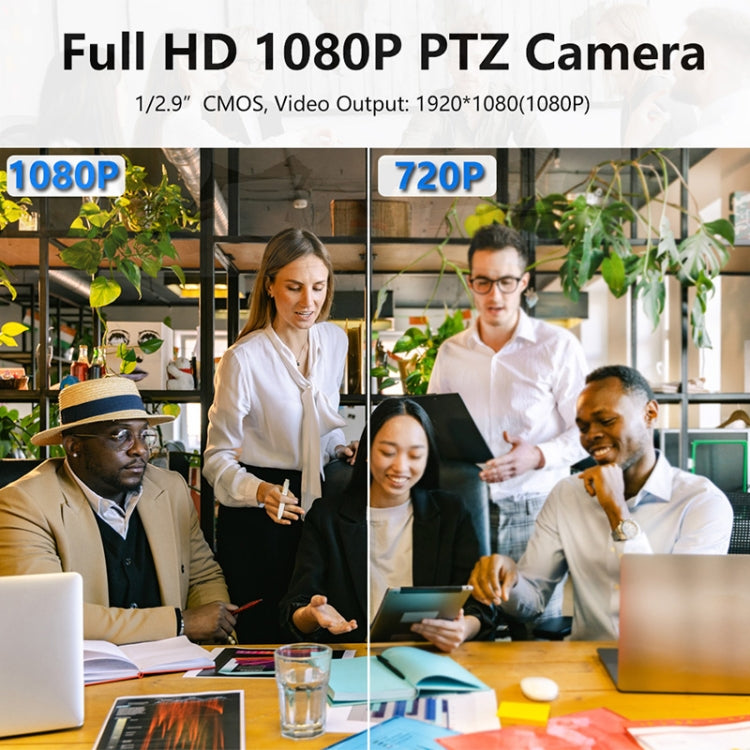 Caméra de vidéoconférence USB HD 1080P pour PC Gaming