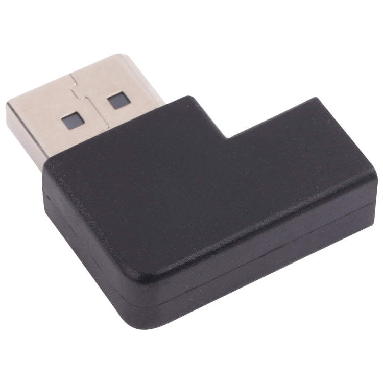 8K DisplayPort to Mini DisplayPort Angled Adapter for