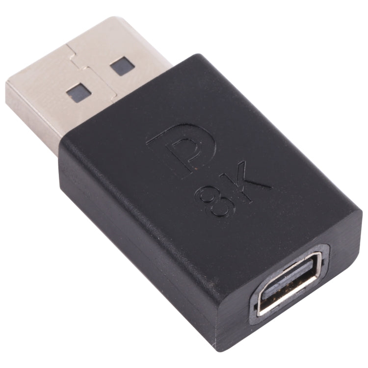 8K DisplayPort Male to Mini DP Female Gaming Adapter