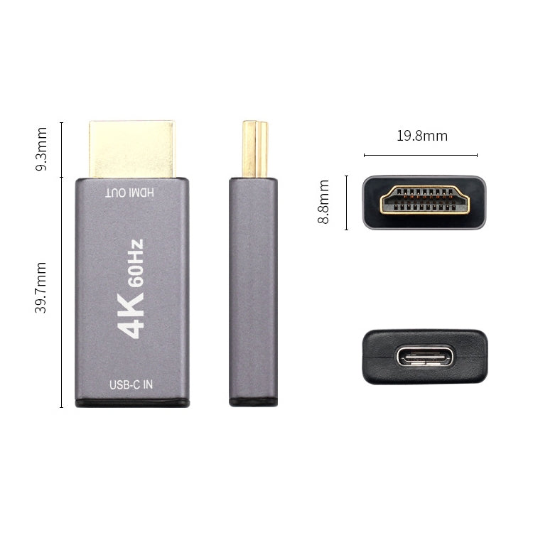 Adaptateur USB-C vers HDMI pour PC et accessoires gaming