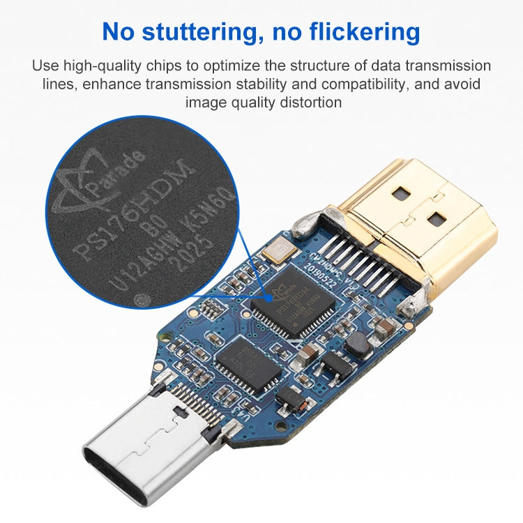 Adaptateur USB-C vers HDMI pour PC et accessoires gaming