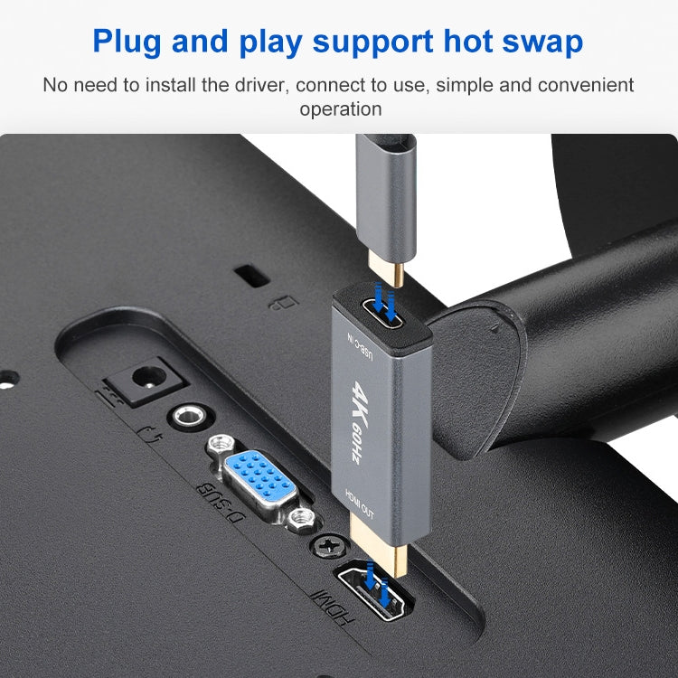 Adaptateur USB-C vers HDMI pour PC et accessoires gaming