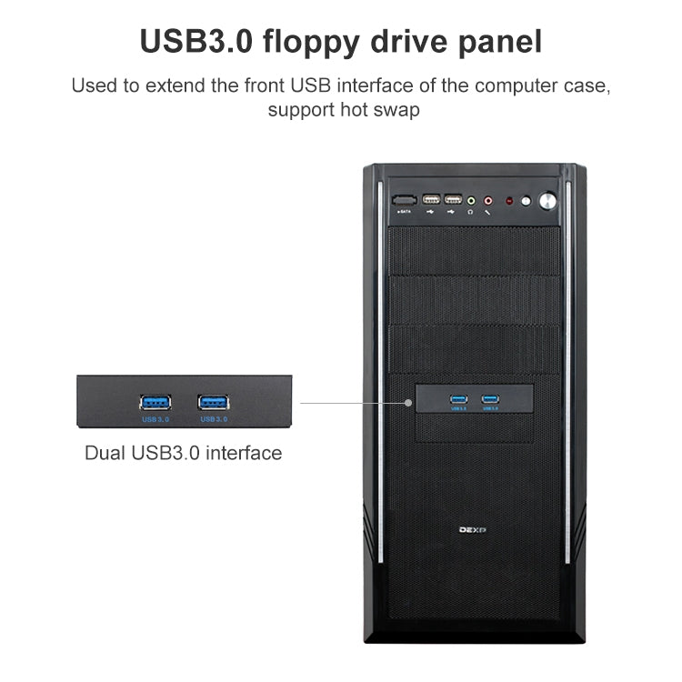 Hub USB 3.0 à 2 ports pour PC - Accessoire Gaming Pratique