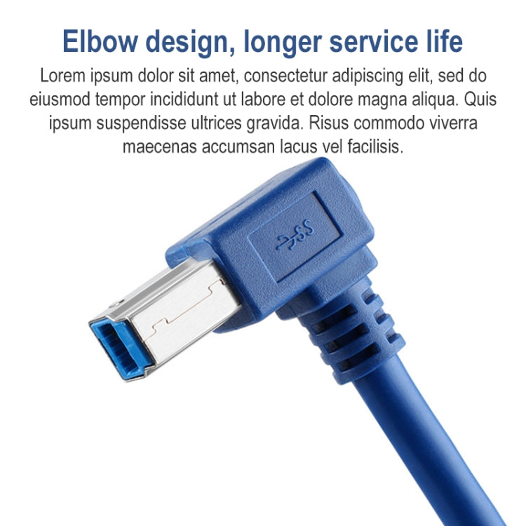 USB 3.0 A to B 2m cable for fast gaming printer