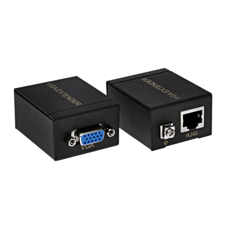 VGA to RJ45 Extender with Ethernet Cable - 60m