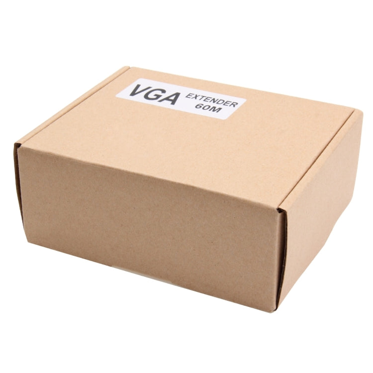 VGA to RJ45 Extender with Ethernet Cable - 60m