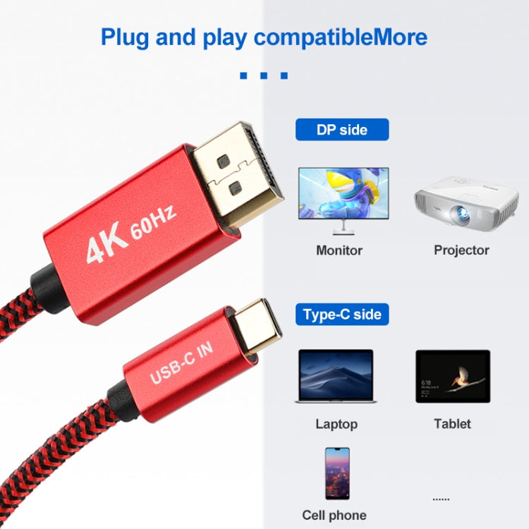 USB-C to DisplayPort 4K Adapter Cable for Gaming PC