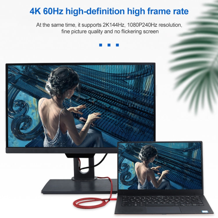 USB-C to DisplayPort 4K Adapter Cable for Gaming PC