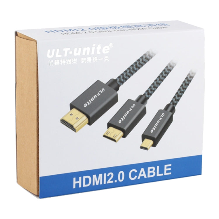 Câble HDMI Nylon 1,2m pour PC Gaming et Accessoires