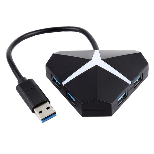 Adaptateur HUB USB 3.0 4 ports pour PC Gaming - 5 Gbit/s