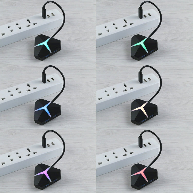 Adaptateur HUB USB 3.0 4 ports pour PC Gaming - 5 Gbit/s