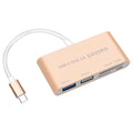 Accessoire Gaming : Combo 5 en 1 USB-C avec Lecteur de Carte