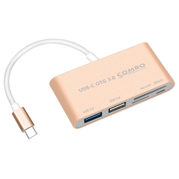 Accessoire Gaming : Combo 5 en 1 USB-C avec Lecteur de Carte