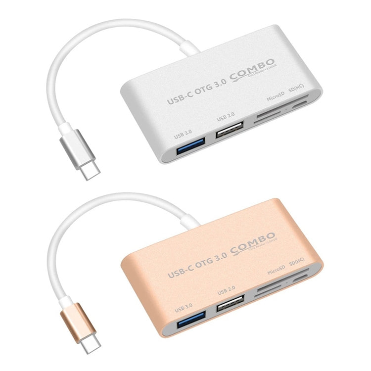 Accessoire Gaming : Combo 5 en 1 USB-C avec Lecteur de Carte
