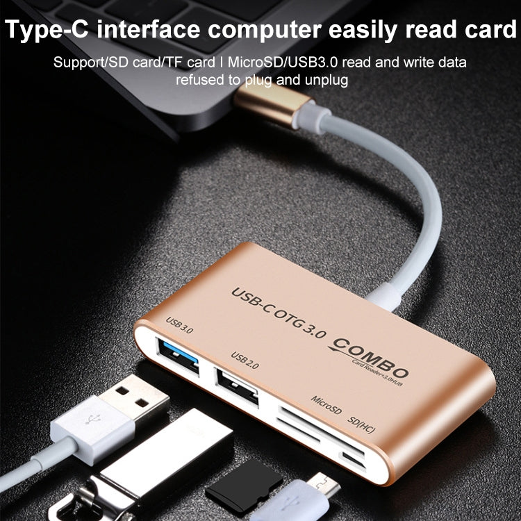 Accessoire Gaming : Combo 5 en 1 USB-C avec Lecteur de Carte