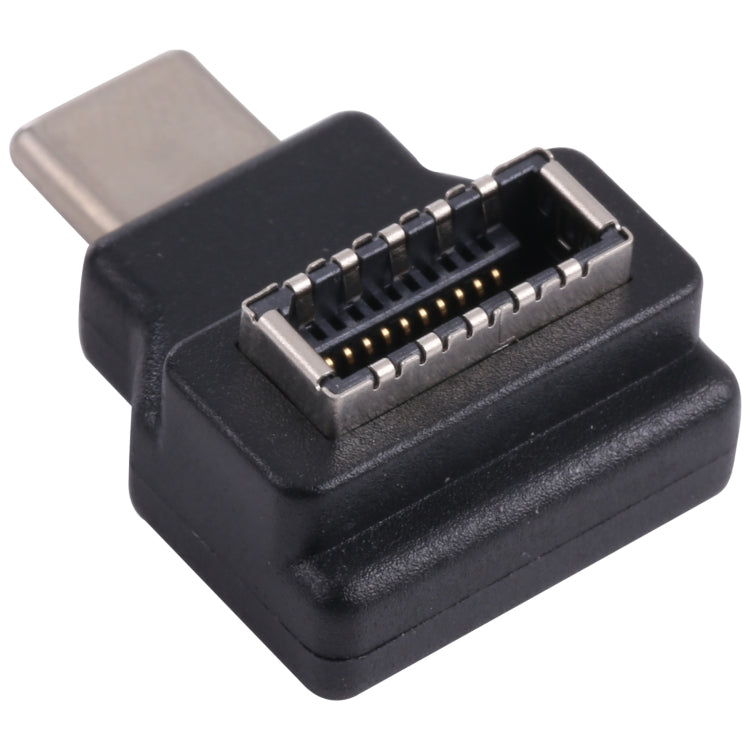 Adaptateur USB-C Type E Femelle 90° pour PC Gaming