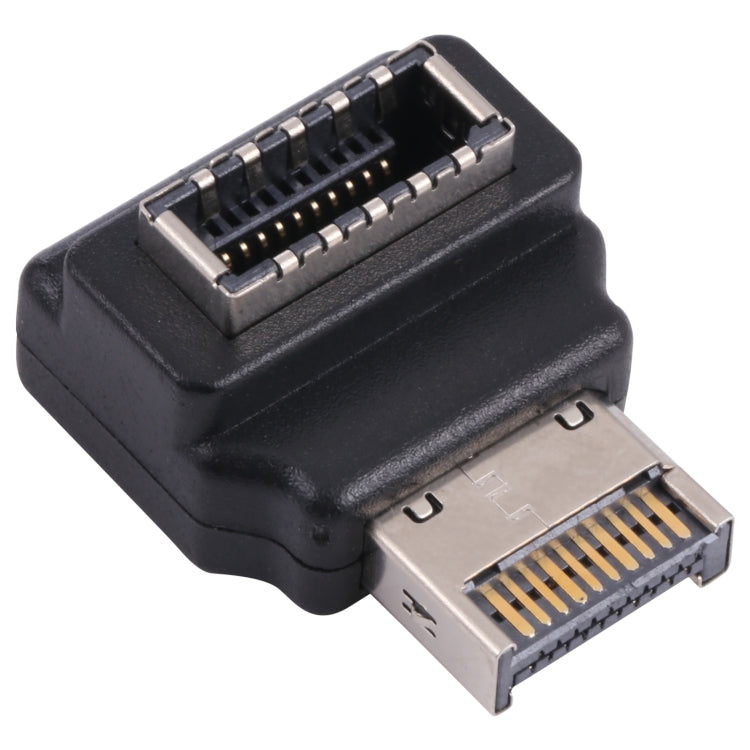 Adaptateur PC coudé 90° Type E femelle à mâle pour gaming