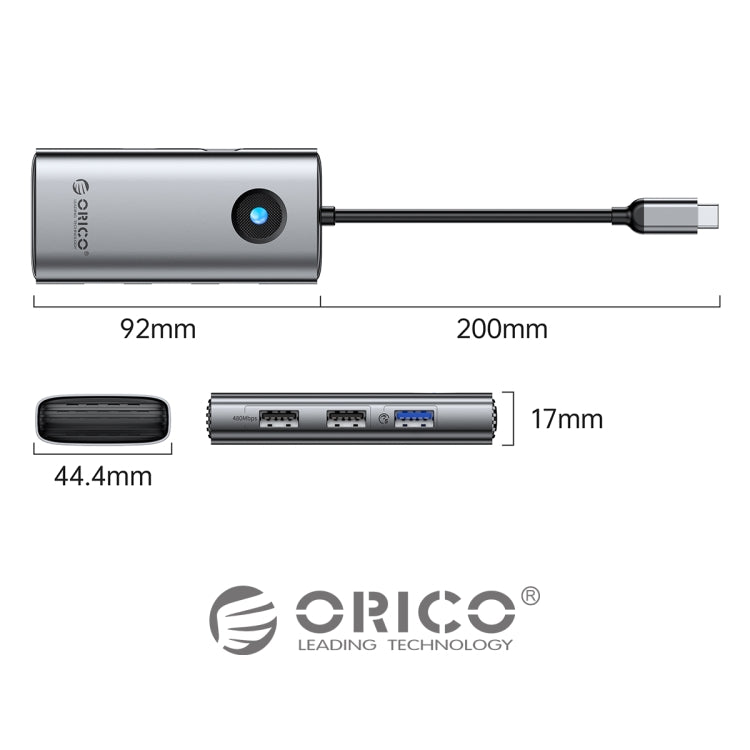 Station d'accueil gaming ORICO PW11-5P Type-C 5-en-1 5Gbps