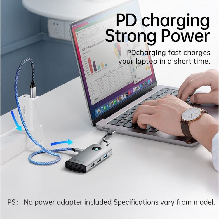 Station d'accueil gaming ORICO PW11-5P Type-C 5-en-1 5Gbps