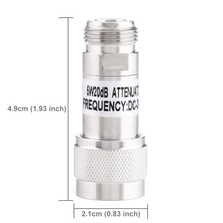 Atténuateur de gain 5W 20dBi pour PC et accessoires gaming