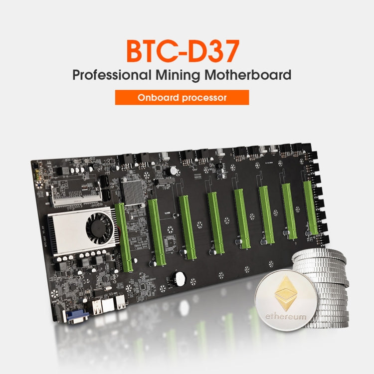 Carte mère minière BTC-D37 pour PC Gaming Professionnel
