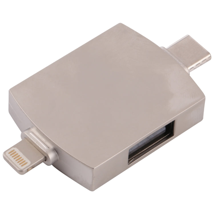 Lecteur de carte OTG 4 en 1 : Accessoire PC pratique et