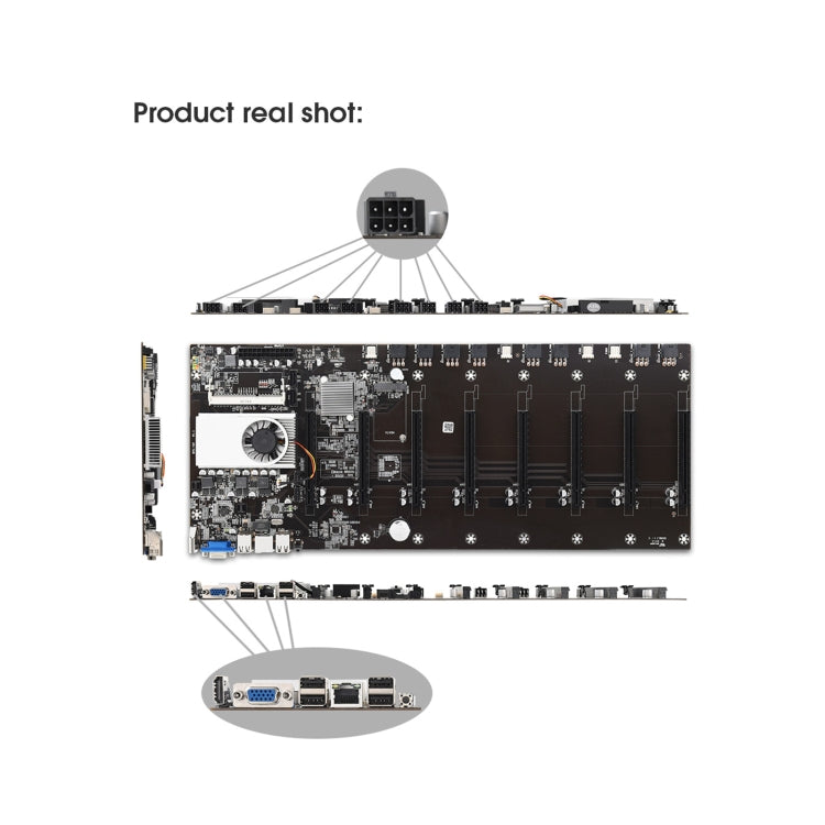 Carte mère minière BTC-T37 pour PC gaming performant