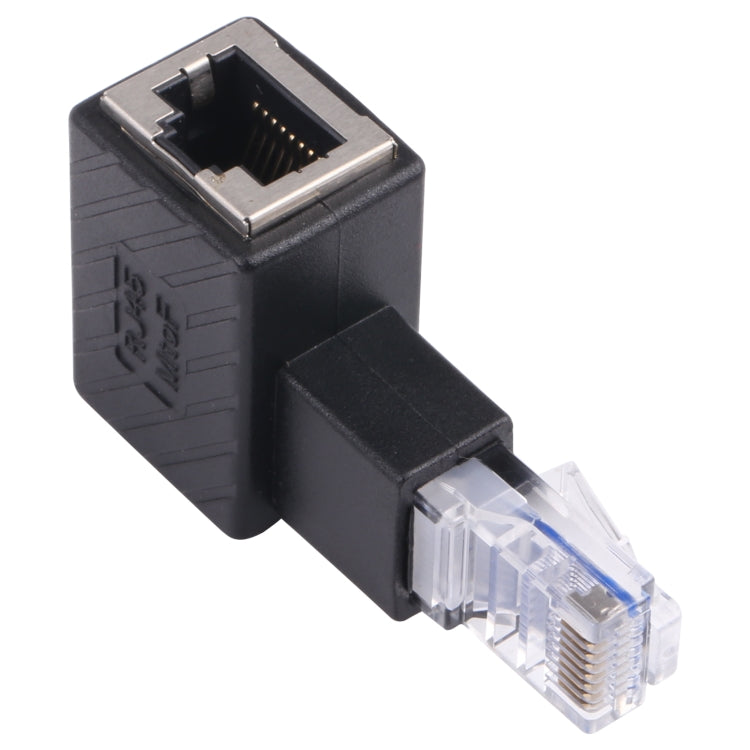 Adaptateur RJ45 90° pour câble Ethernet Cat5 Cat6 - Gaming