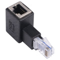 Adaptateur RJ45 90° pour câble Ethernet Cat5 Cat6 - Gaming