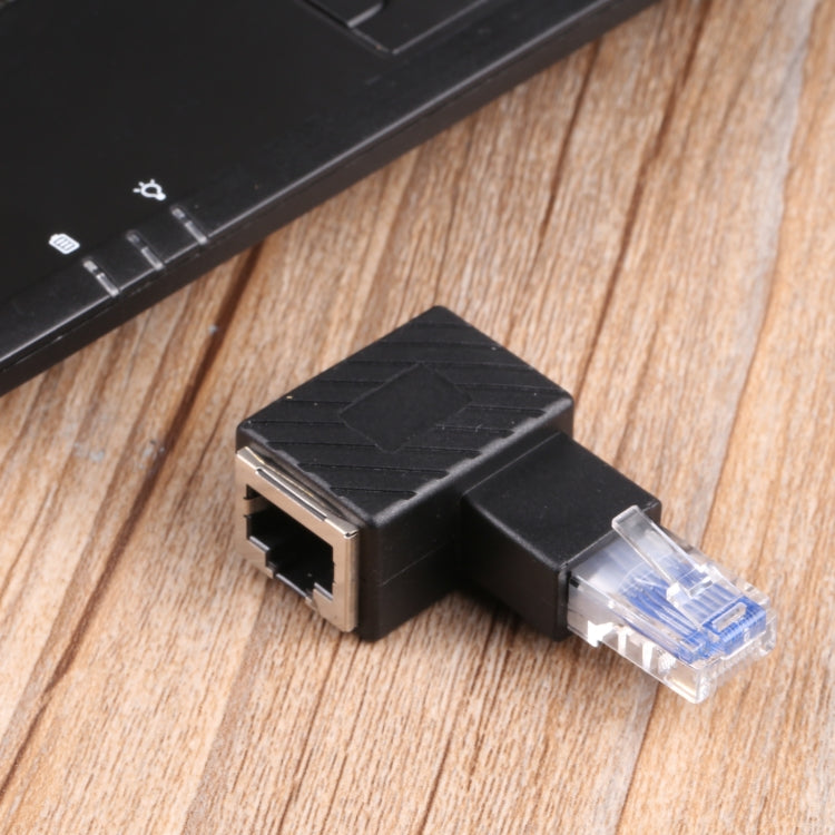 Adaptateur RJ45 90° pour câble Ethernet Cat5 Cat6 - Gaming