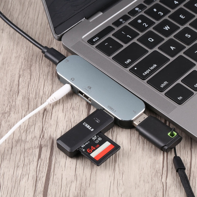 5-in-1 USB-C to HDMI 4K Gaming PC Adapter