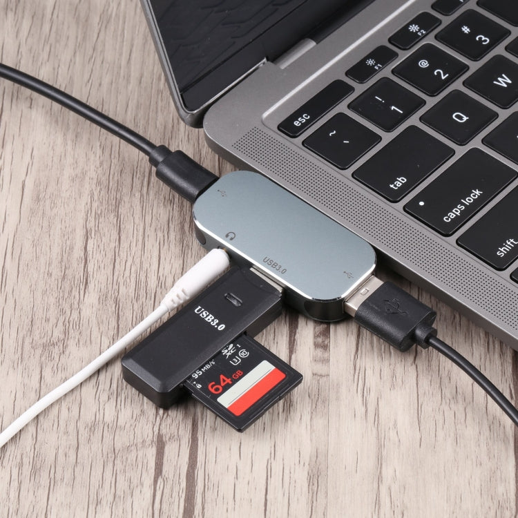 Adaptateur USB-C 4 en 1 pour PC et Gaming - Pratique et