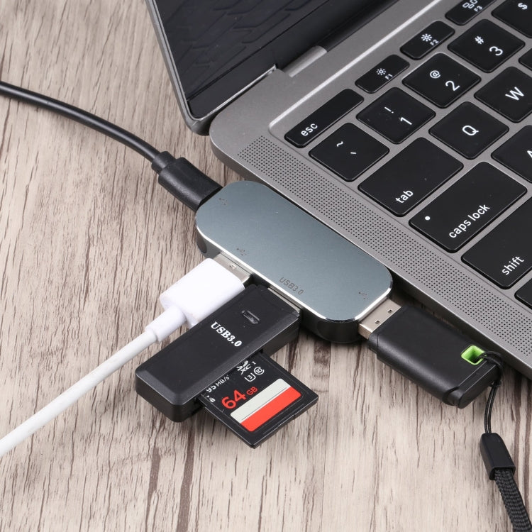 4-in-1 USB-C Adapter: Versatile Gaming Accessory