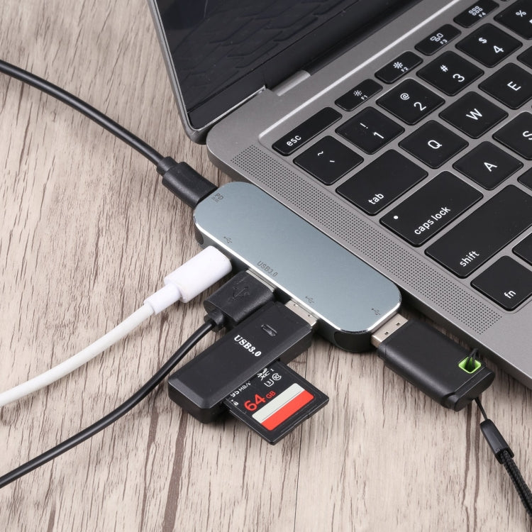 5-in-1 USB-C Adapter for PC and Gaming Accessories