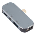 Adaptateur 5 en 1 USB-C pour PC et Gaming - Prise AUX 3,5 mm