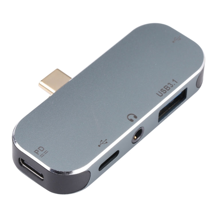 Adaptateur 5 en 1 USB-C pour PC et Gaming - Prise AUX 3,5 mm