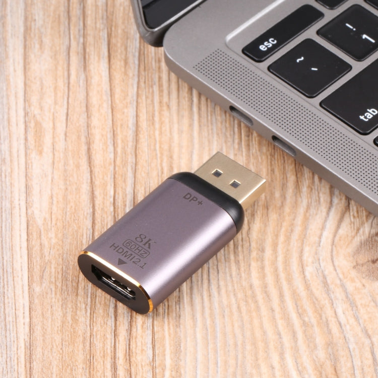 Adaptateur HDMI 2.1 vers DP 8K 60 Hz pour PC Gaming