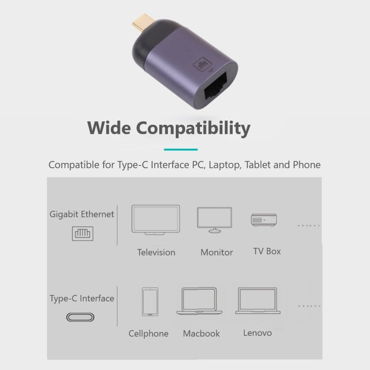 Adaptateur USB-C vers RJ45 100M pour PC Gaming