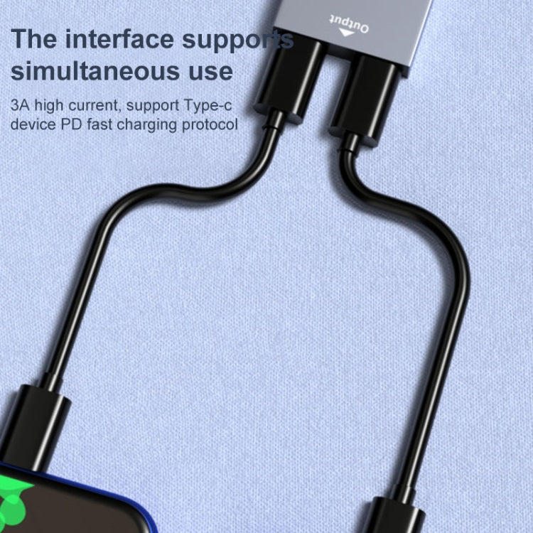 Adaptateur USB-C Femelle vers USB-C 1 à 2 pour Gaming PC