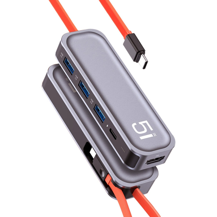 Station d'accueil USB-C 5 en 1 pour PC Gaming 4K 60Hz