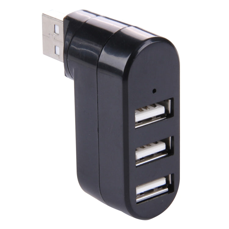 HUB USB portable 3 ports rotatif 180° pour PC Gaming