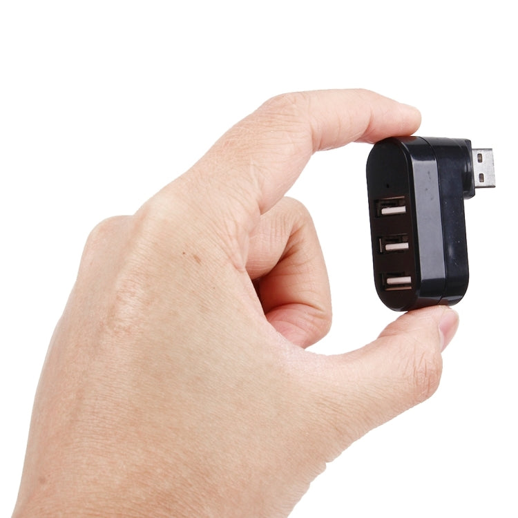 HUB USB portable 3 ports rotatif 180° pour PC Gaming
