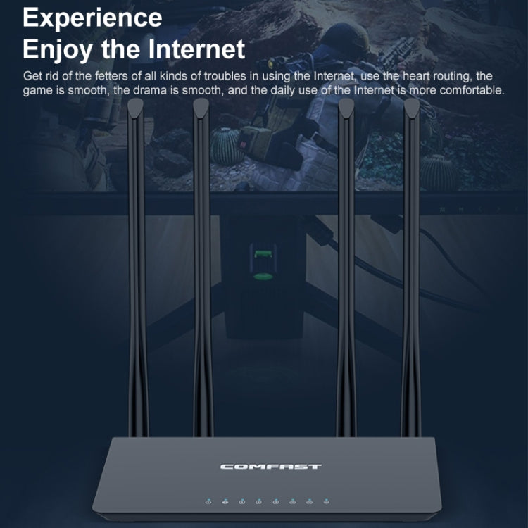 Routeur Gaming Wi-Fi Double Bande COMFAST CF-WR619AC V2