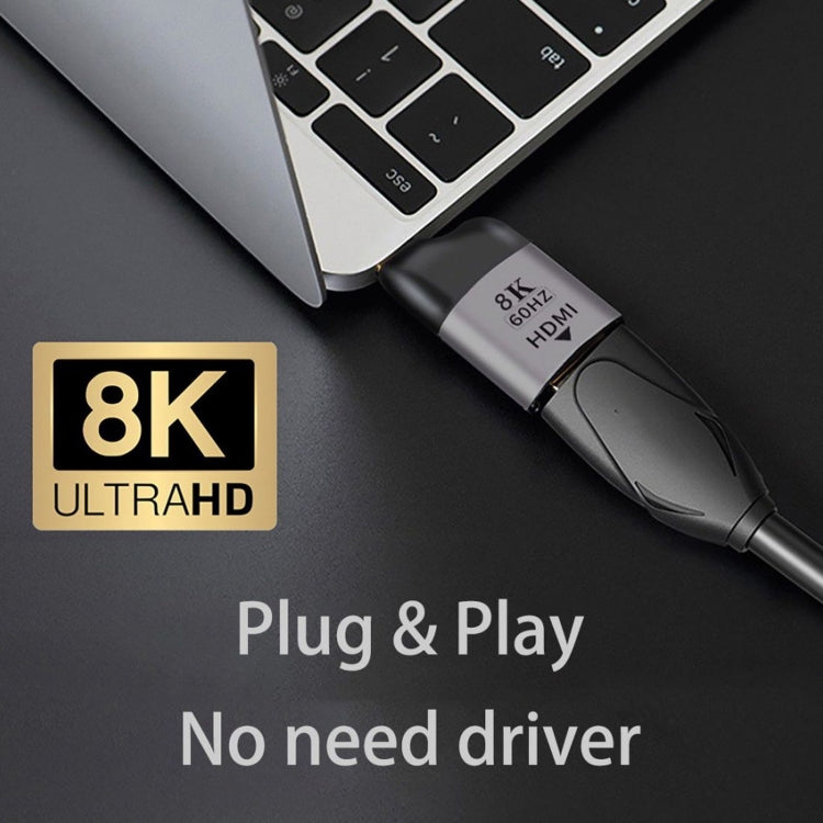 HDMI Female to USB-C 8K 60Hz Adapter for Gaming PC