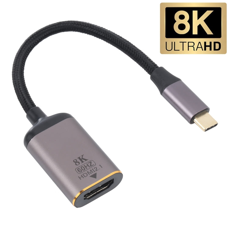Câble HDMI Femelle vers USB-C 8K 60Hz pour Gaming PC