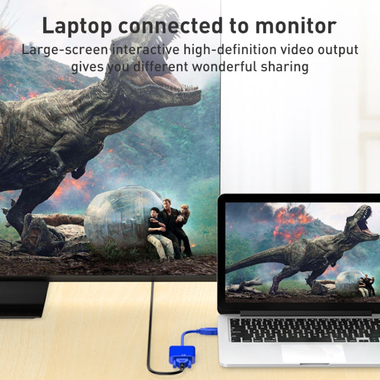 Convertisseur vidéo HD USB vers VGA HW-1501