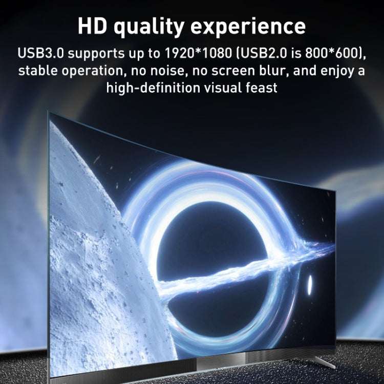 Convertisseur vidéo HD USB vers VGA HW-1501