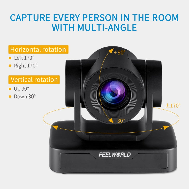 10X 1080P USB Video Conference Camera for PC Gaming