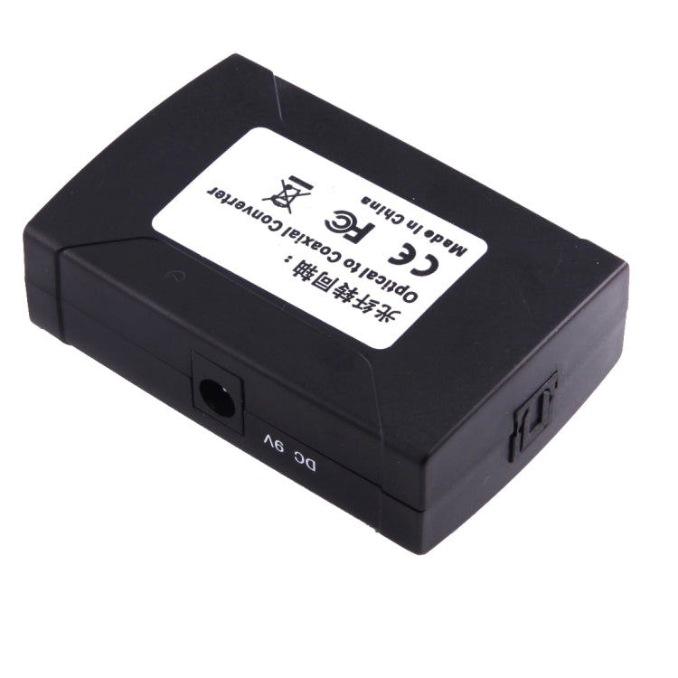 Adaptateur Audio Numérique Toslink vers Coaxial RCA pour