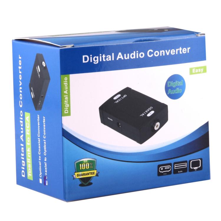 Digital Audio Adapter RCA to Toslink for Gaming PC